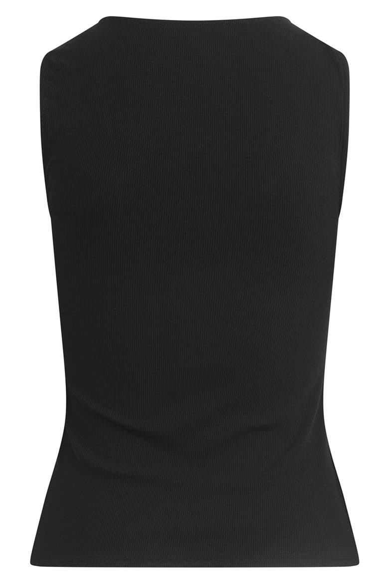 The Good Luck Rib Top, Alternate, color, BLACK