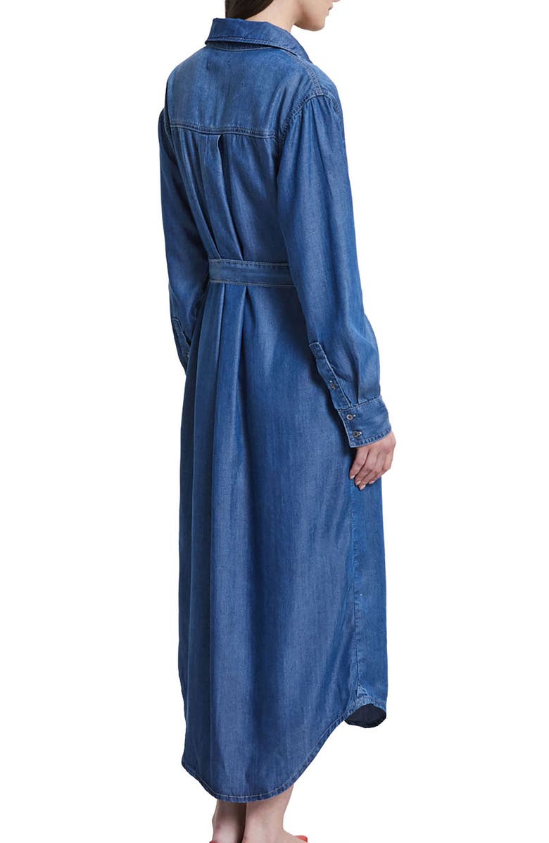 ottod'Ame Denim Shirt Dress, Alternate, color, Blue