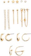 Stephan & Co. 9-Pack Assorted Earrings
