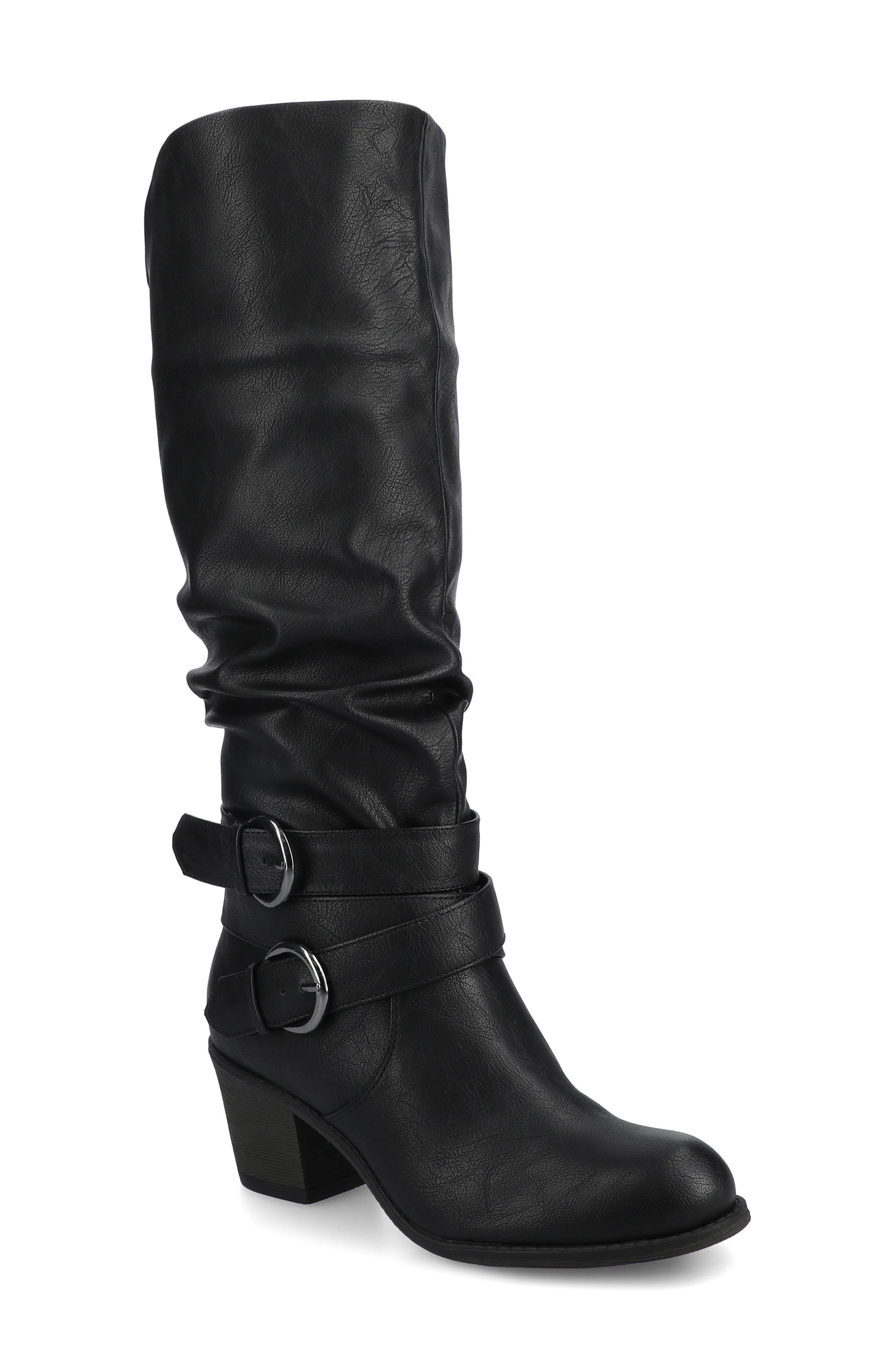 Journee Collection Late Buckle Tall Boot