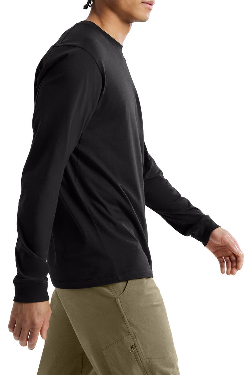 Arc'teryx Kragg Long Sleeve Cotton Graphic T-Shirt, Alternate, color, 