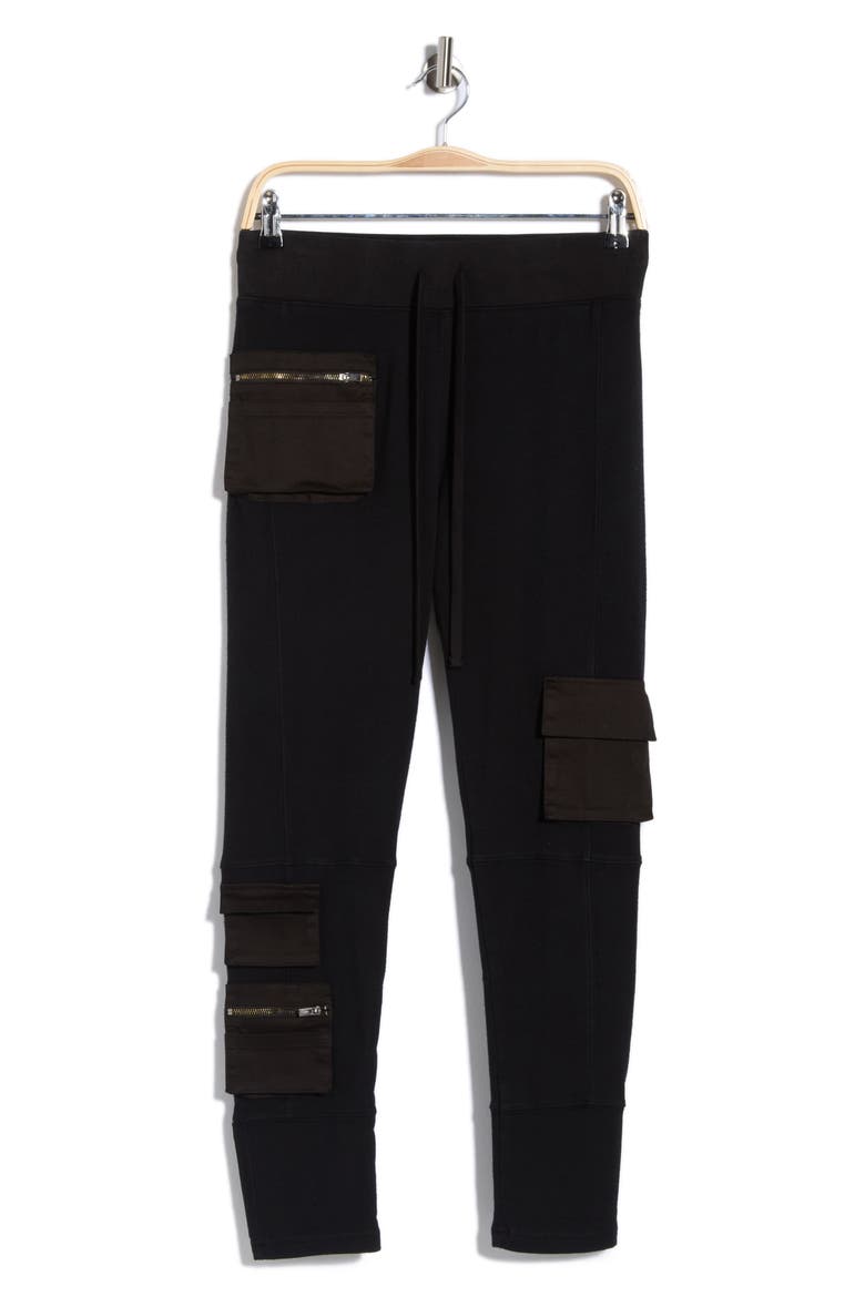 Trail Leggings, Main, color, BLACK