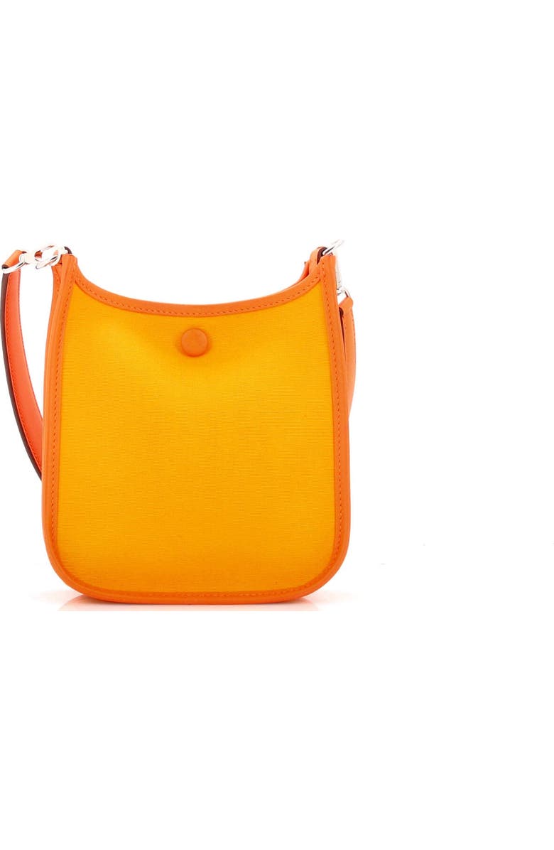 Pre-Owned Hermes Neo Evelyne Bag Toile and Leather TPM, Alternate, color, Orange Minium