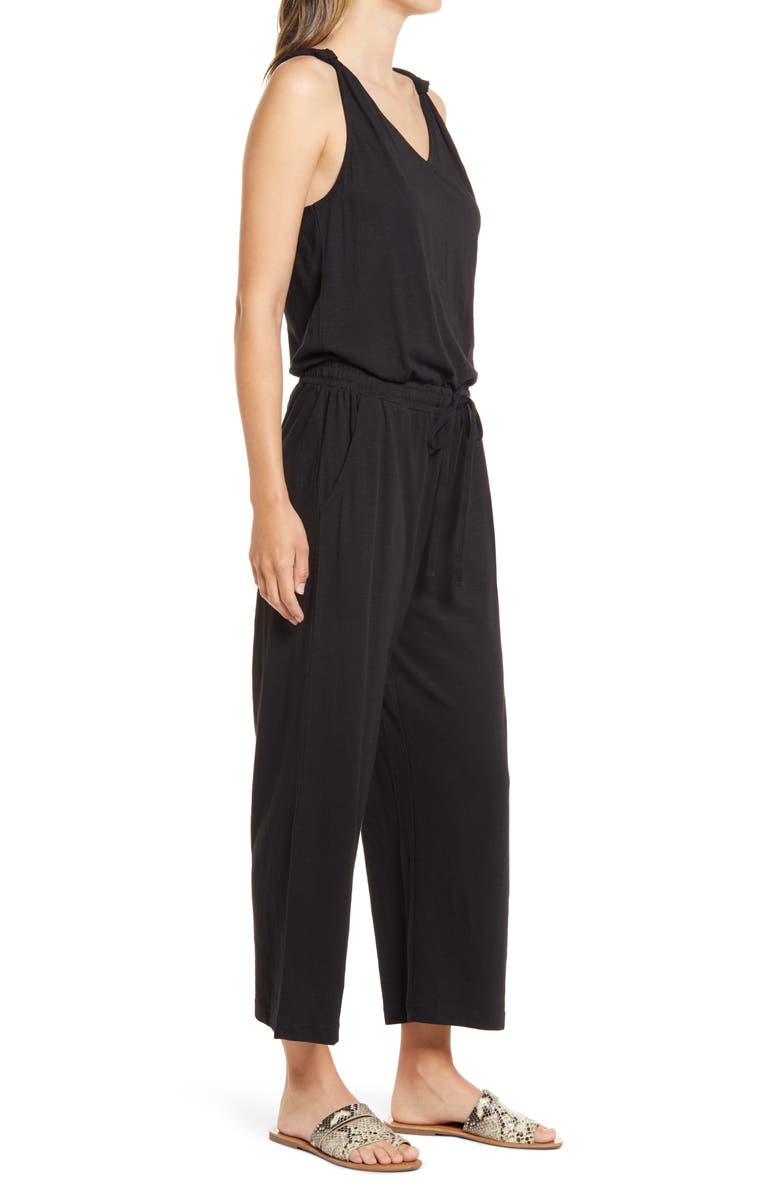 Caslon<sup>®</sup> Pop-On Jersey Jumpsuit, Alternate, color,