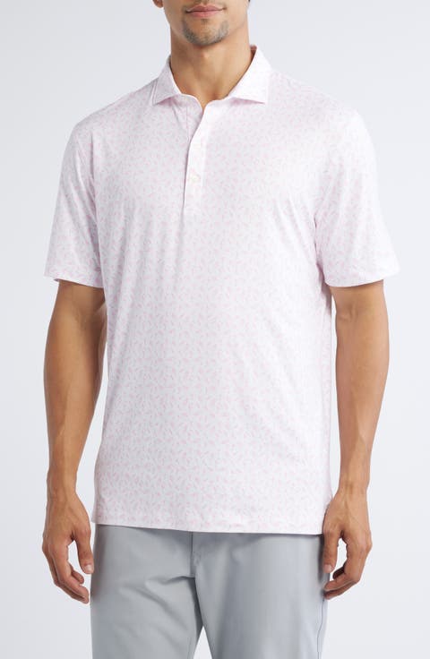 Tini Libations Print PREP-FORMANCE Golf Polo