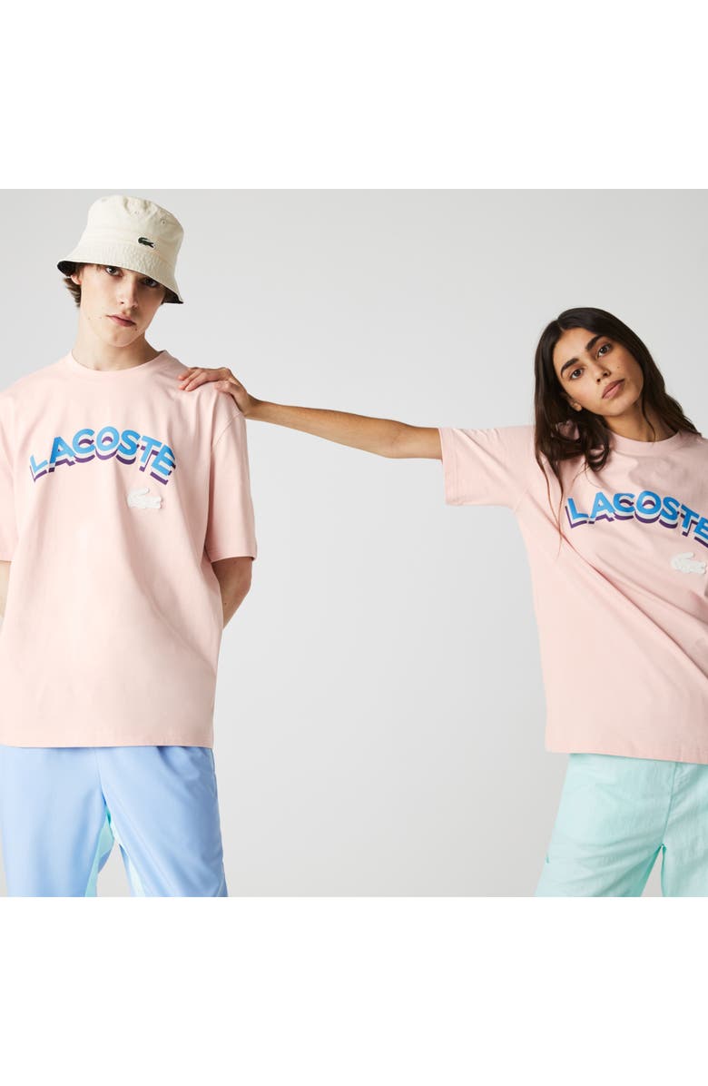 Lacoste Men's Logo Graphic Tee, Alternate, color, 