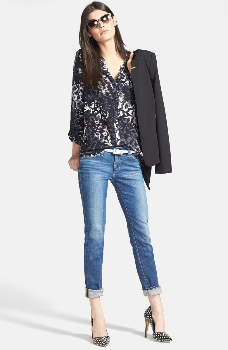 Trouvé Notched Lapel Blazer, Alternate, color,