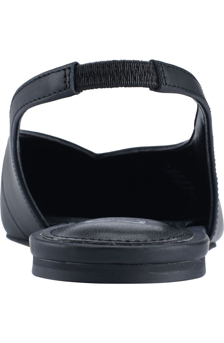 Marc Fisher LTD Graceful Pointed Toe Slingback Flat, Alternate, color,