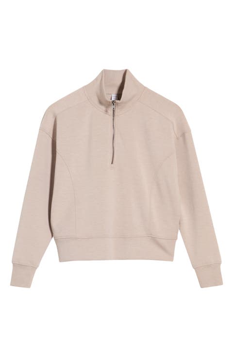 Adelaide Quarter Zip Sweatshirt