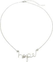 Alegria Accessories Hope Sterling Silver Necklace