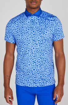 Redvanly Sayles Floral Performance Golf Polo
