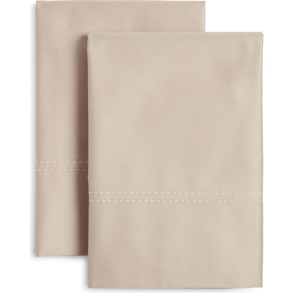 Nordstrom 400 Thread Count Organic Cotton Pillowcases In Neutral