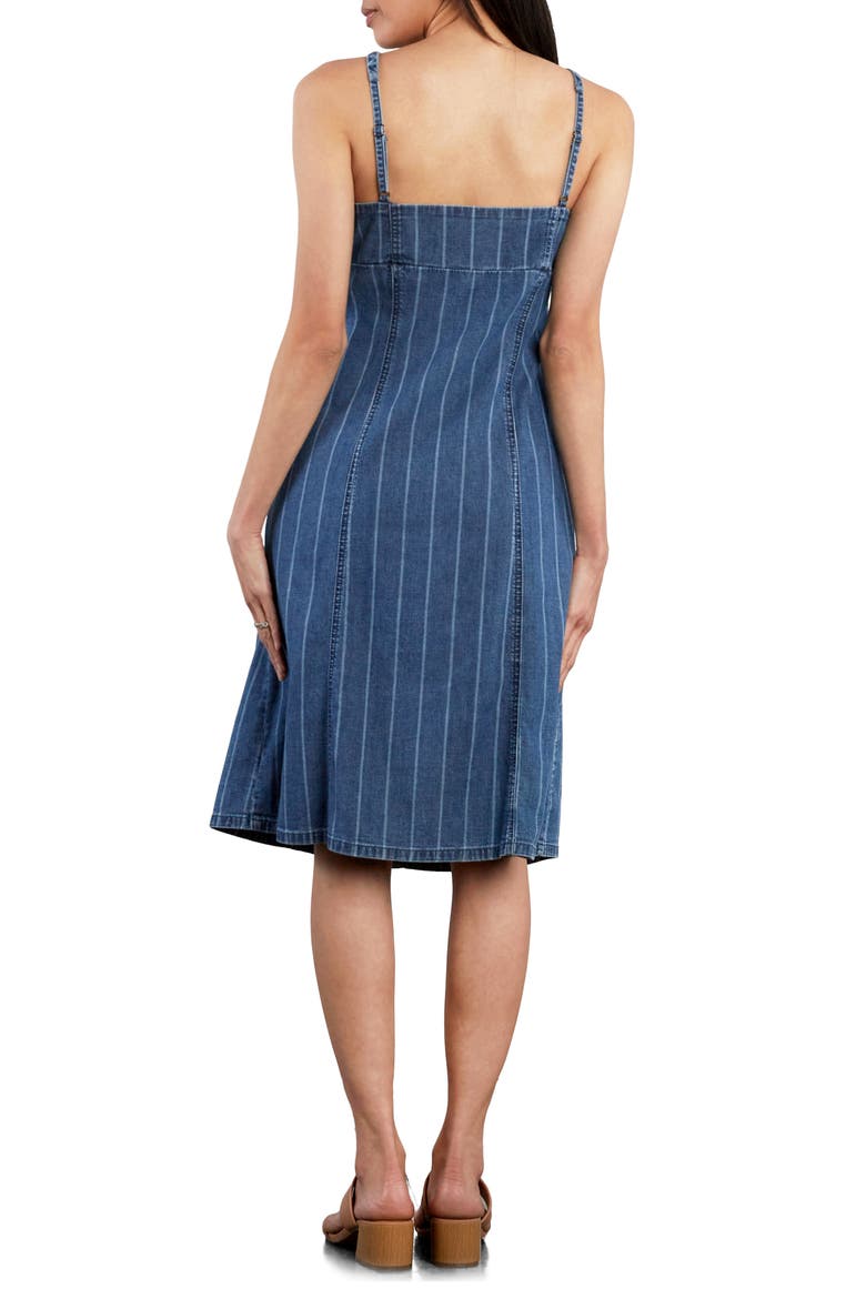 True Blue Sleeveless Denim Dress