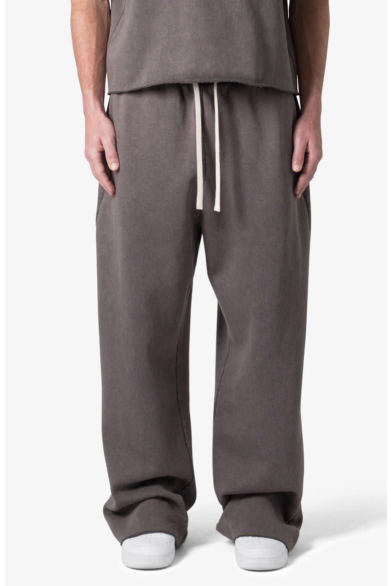 Washed Ultra Baggy Sweatpants, Main, color, WASHED BLACK