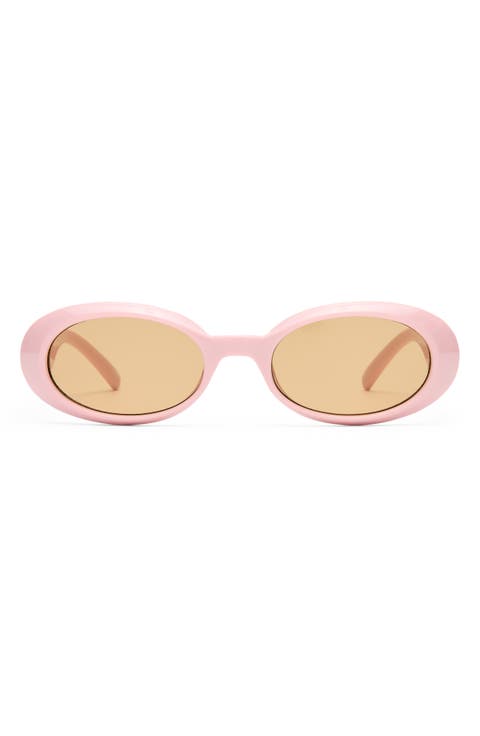 Work It 53mm Oval Sunglasses