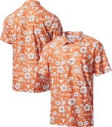 Reyn Spooner Men's Reyn Spooner  Burnt Orange Texas Longhorns Pua Performance Polo