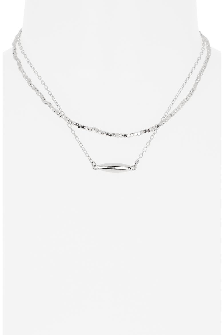 2-Pack Chain Necklace, Alternate, color, SILVER