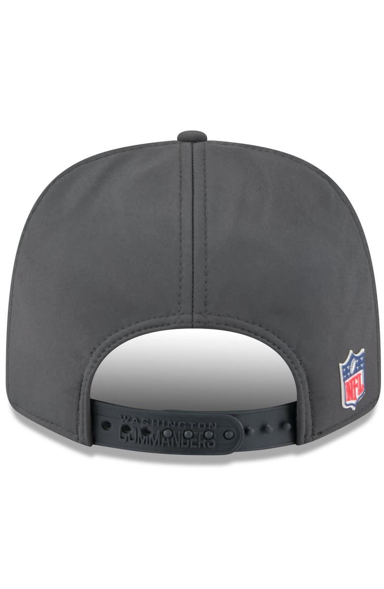 New Era Men's New Era Charcoal Washington Commanders 2025 Sideline Cold Weather 9SEVENTY Adjustable Hat, Alternate, color, Charcoal