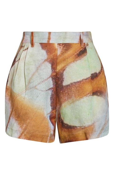 The Getaway Linen Cover-Up Shorts