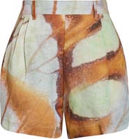 Vitamin A® The Getaway Linen Cover-Up Shorts