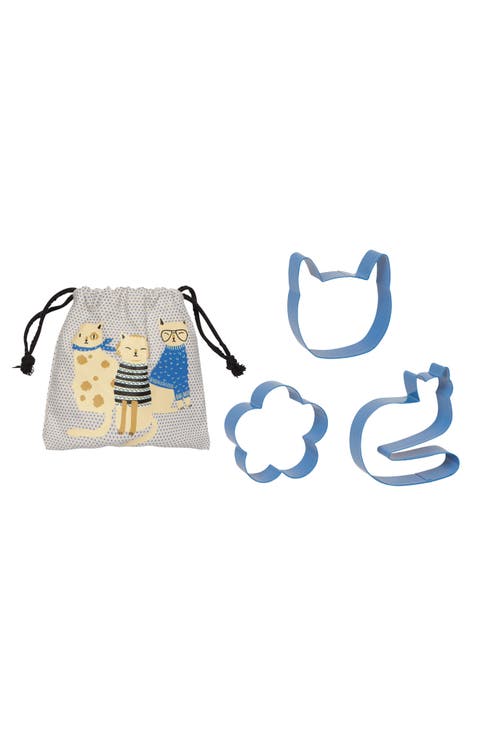 Feline Fine 3-Piece Cookie Cutter Set