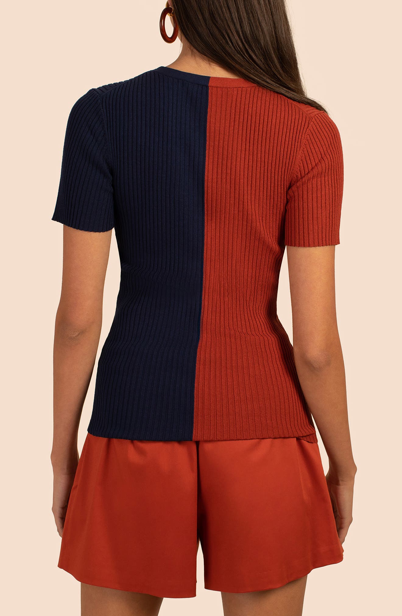 Vivika Two-Tone Rib Sweater - image 2