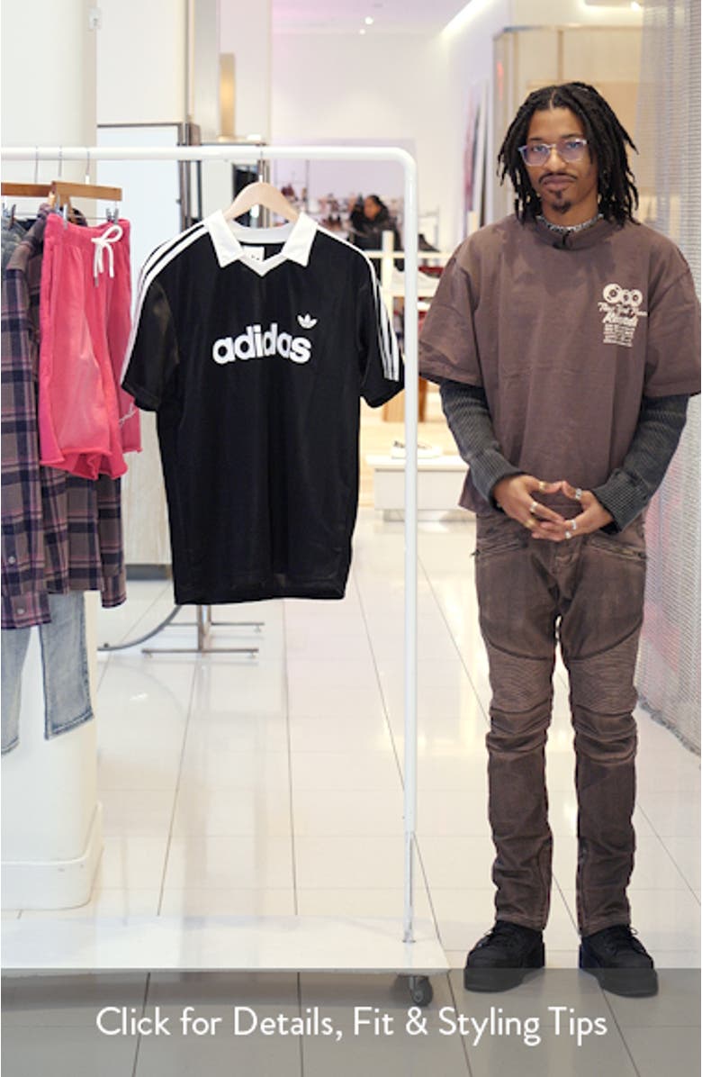 Short Sleeve Stripe Soccer Jersey, sales video thumbnail