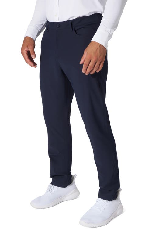 90 Degree By Reflex Tricot Prime Time Pants In Blue