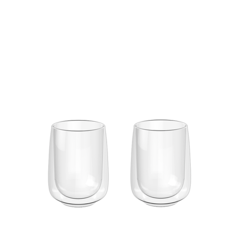 Artesano Hot & Cold Beverage Latte Glass XL no Handle Pair