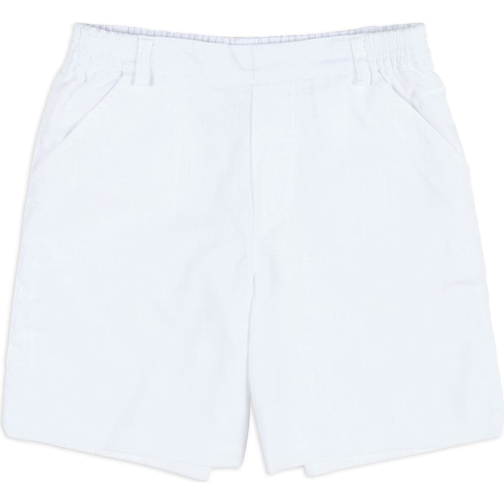 Florence Eiseman Linen Look Short In White