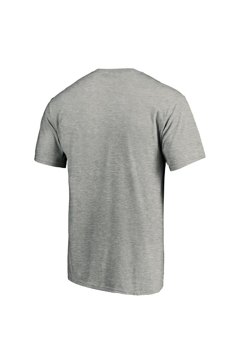 FANATICS Men's Fanatics Branded Heathered Gray Dallas Cowboys Primary Logo T-Shirt, Alternate, color, Heather Gray