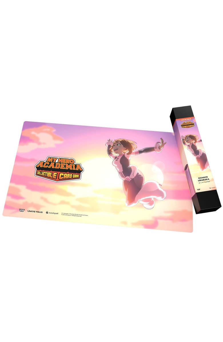 UVS Games My Hero Academia Collectible Card Game Set 6 Jet Burn W/ Ochaco Uraraka Playmat, Alternate, color, 