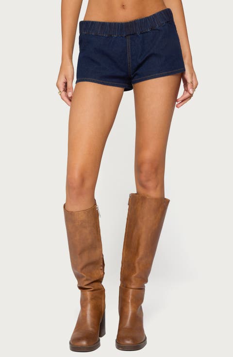 Aggie Micro Denim Shorts