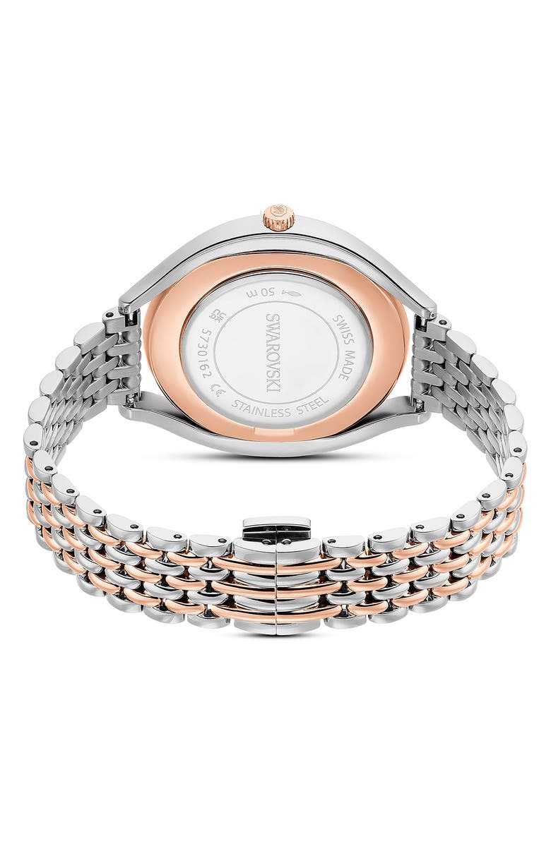 Swarovski Crystalline Aura Bracelet Watch, 35mm x 40mm, Alternate, color, 