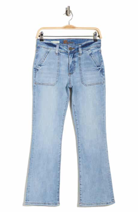 KUT from the Kloth Nikki Mid Rise Ankle Flare Jeans