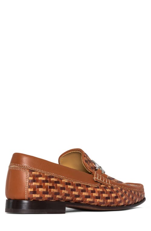Donald Pliner Dacio Bit Loafer In Brown