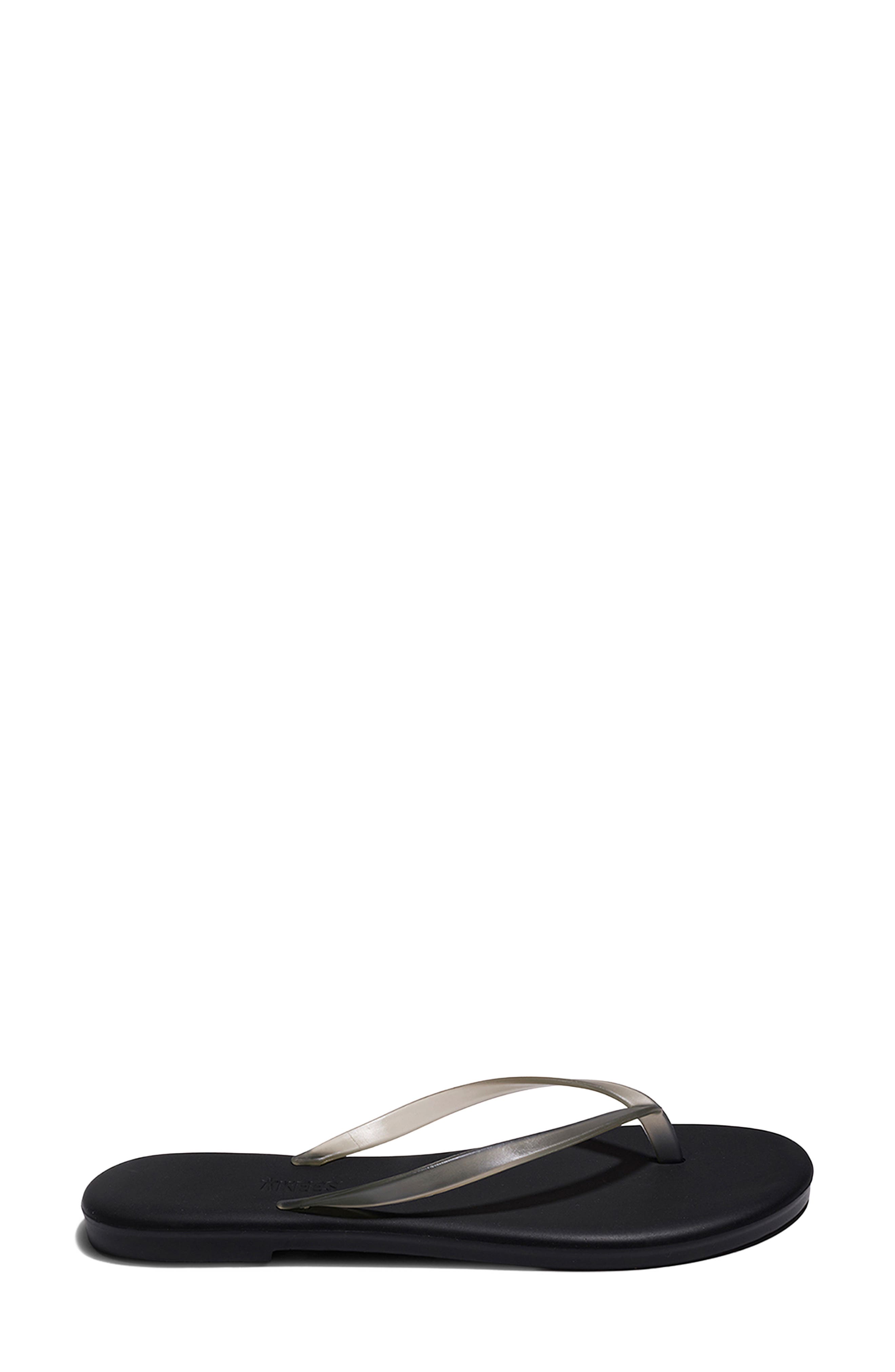 TKEES Aqua Waterproof Flip Flop, Alternate, color, Onyx