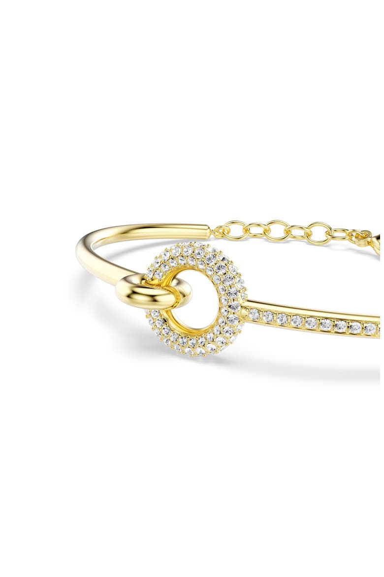Dextera Pavé Crystal Bracelet, Alternate, color, GOLD