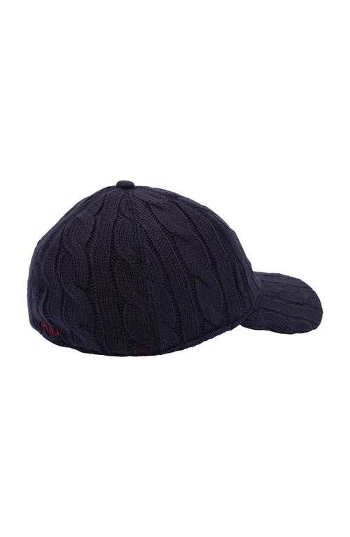 Polo Ralph Lauren Classic Cable Cap In Blue