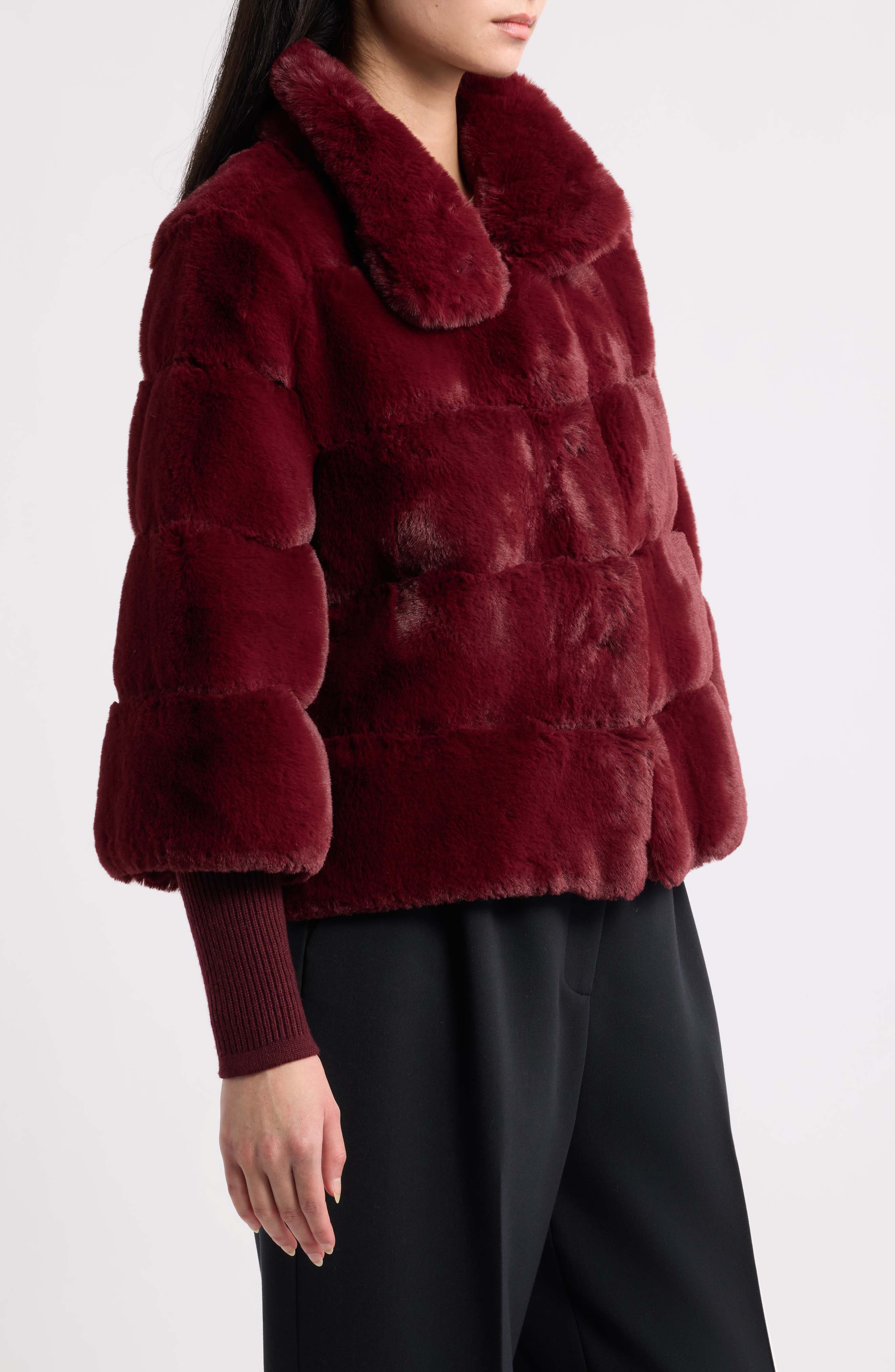 Love Token Samantha Faux Fur Jacket (Women) | Nordstrom