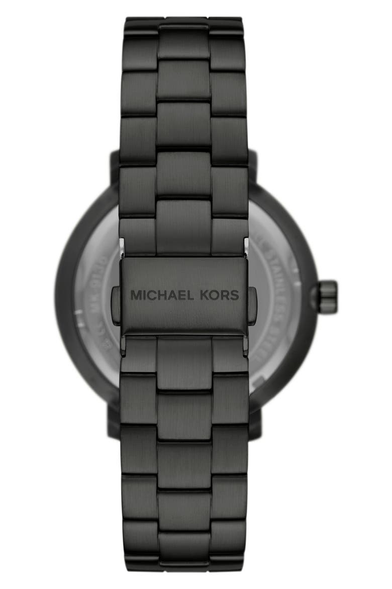 Blake Bracelet Watch, 42mm, Alternate, color, BLACK