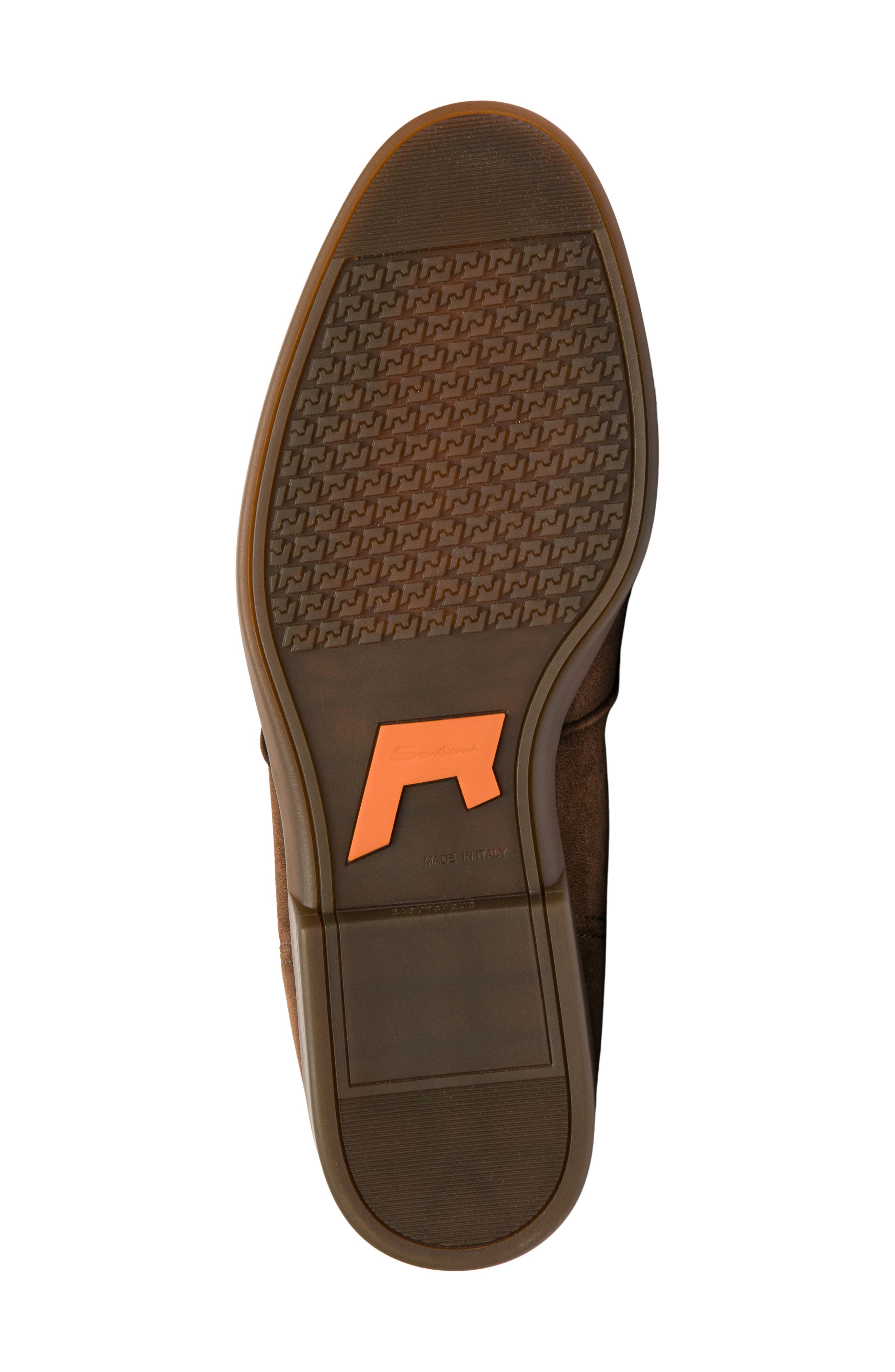 Santoni Claw Chelsea Boot, Alternate, color, Brown