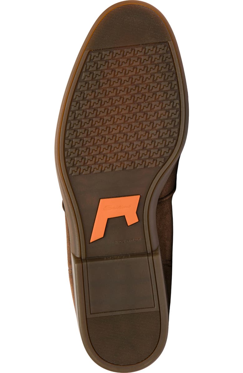 Santoni Claw Chelsea Boot, Alternate, color, Brown