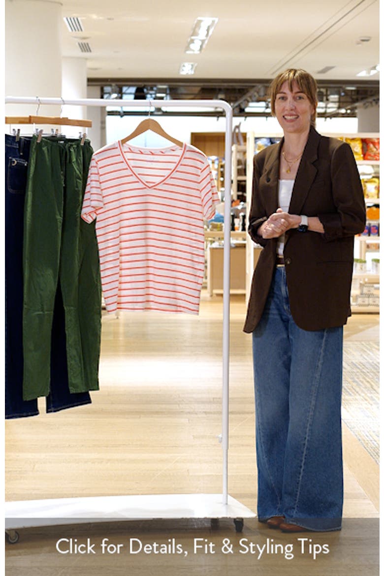 V-Neck Cotton T-Shirt video