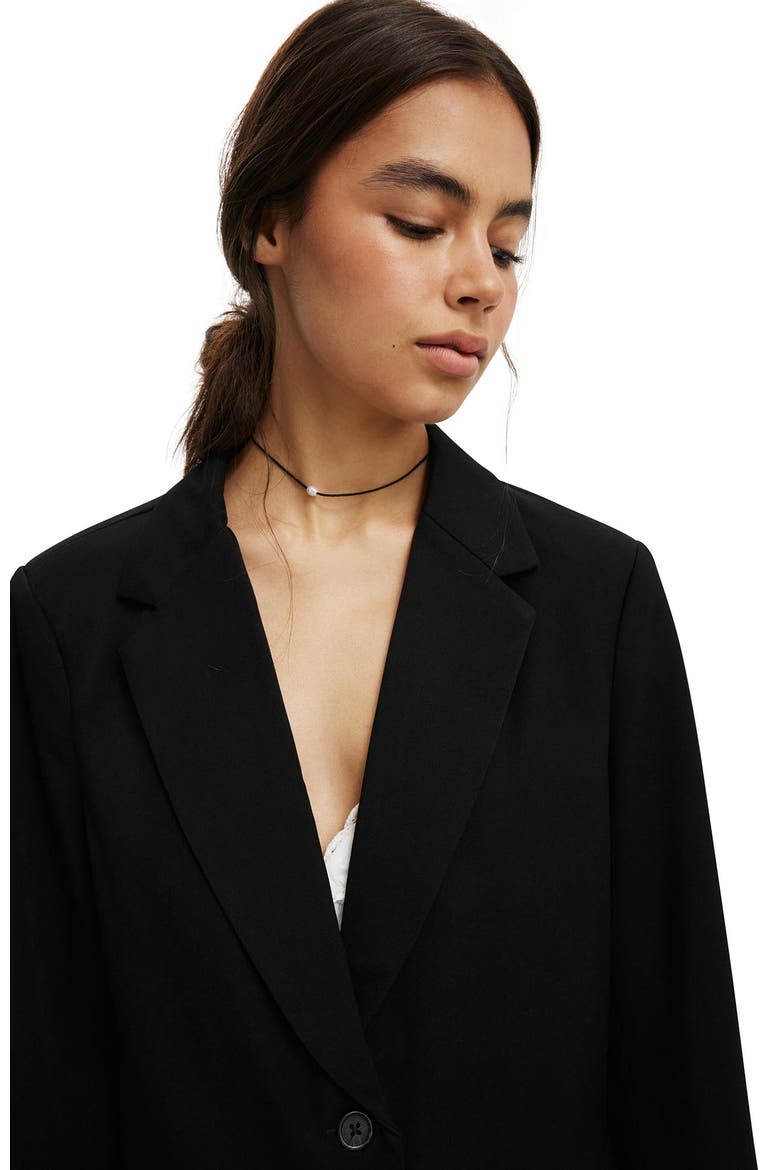 Women's Lolita Blazer, Alternate, color, Black