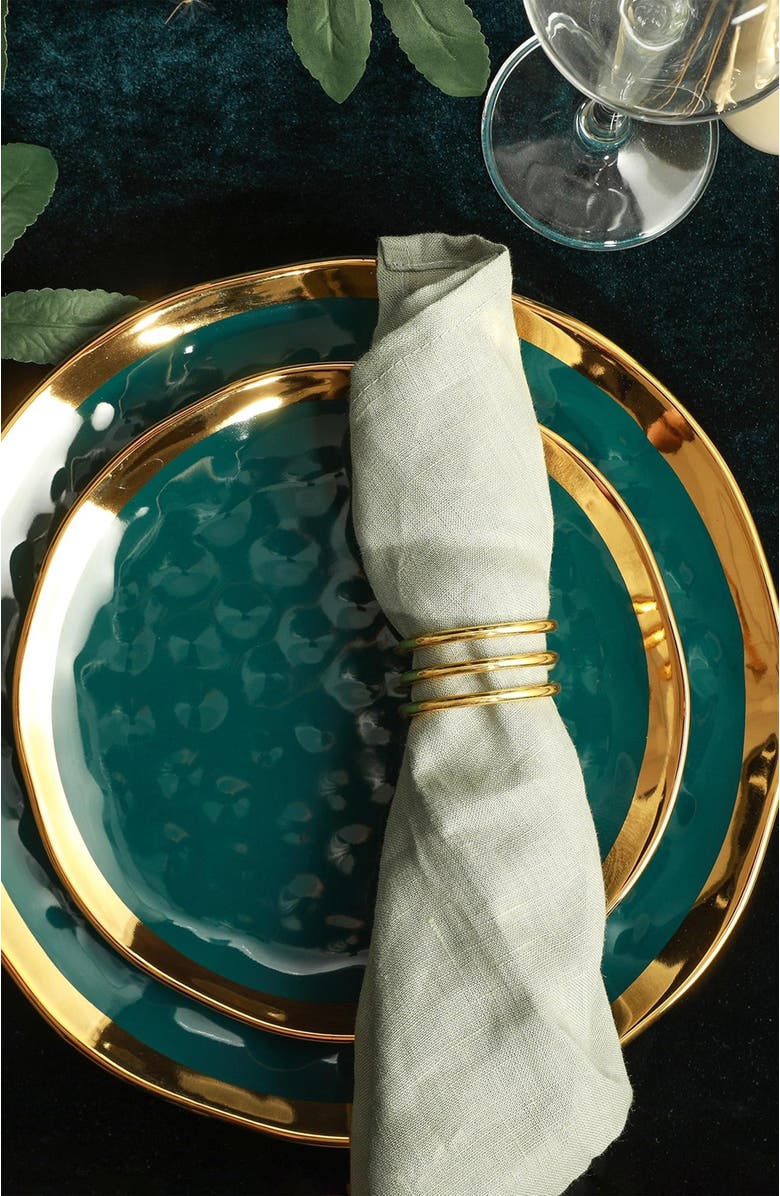 Stone Lain Florian Porcelain 16-Piece Dinnerware Set, Alternate, color, 