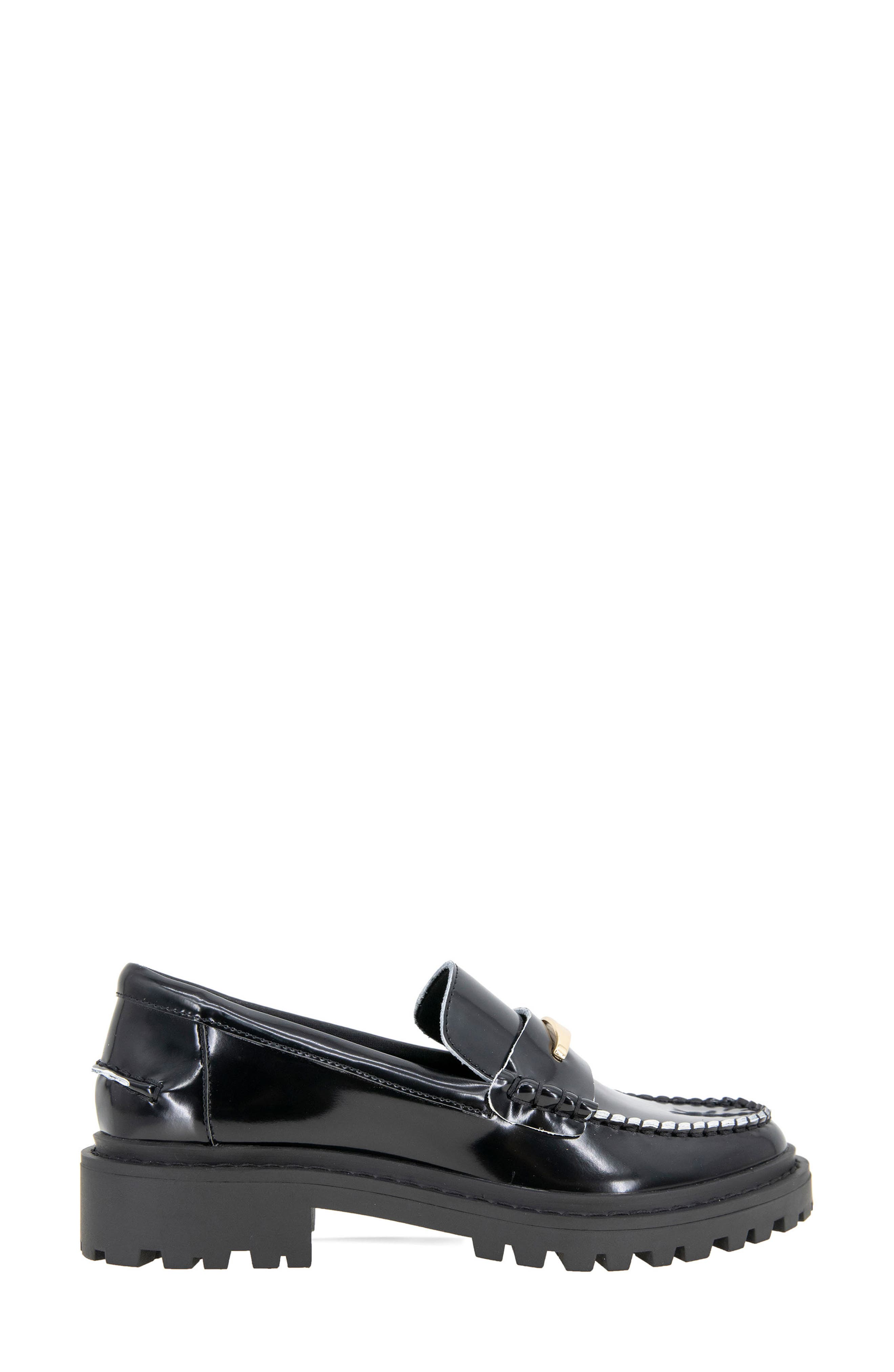 BCBGeneration Laney Lug Loafer, Alternate, color, Black