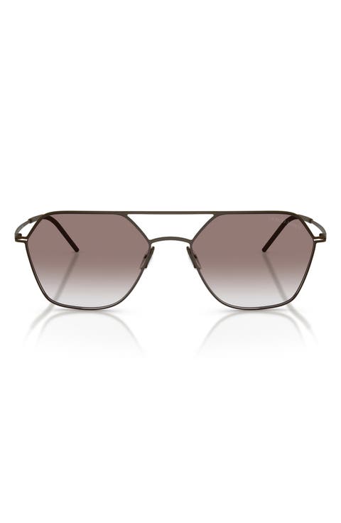 54mm Square Sunglasses