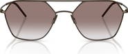 ARMANI 54mm Square Sunglasses
