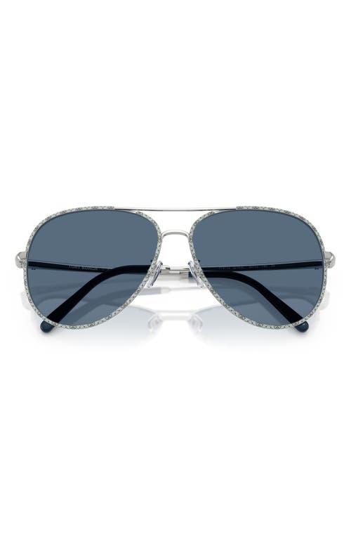 Tory Burch 60mm Pilot Sunglasses